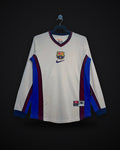 1998/1999 Retro Long Sleeve Barcelona Away