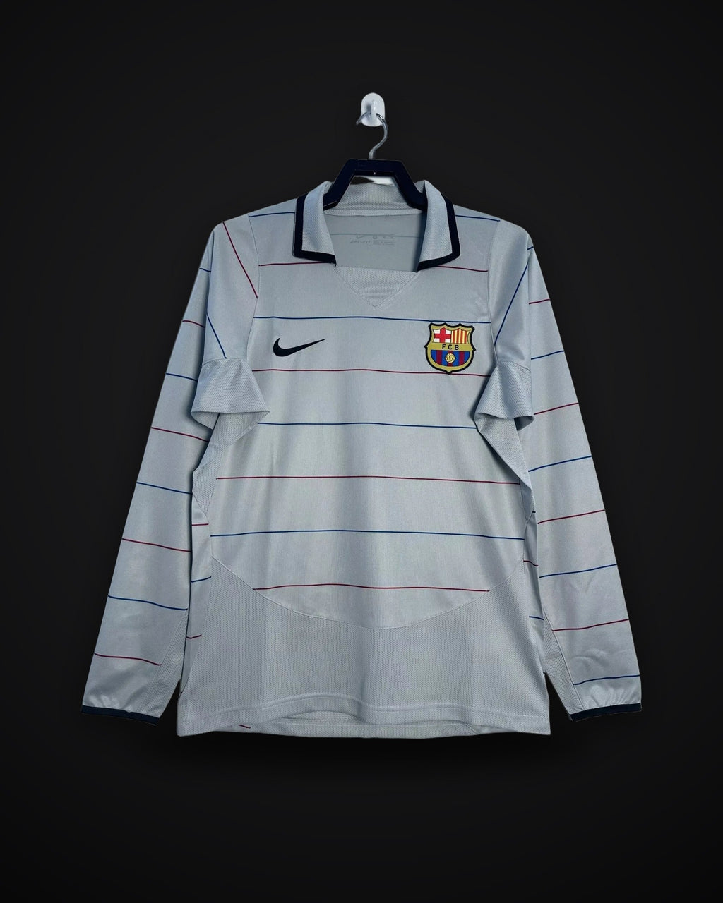2003/2004 Retro Barcelona Long Sleeves Away