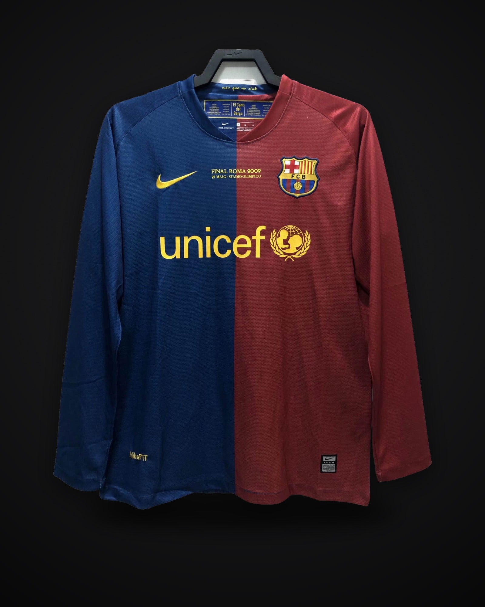 2008/2009 Retro Long Sleeve Barcelona
