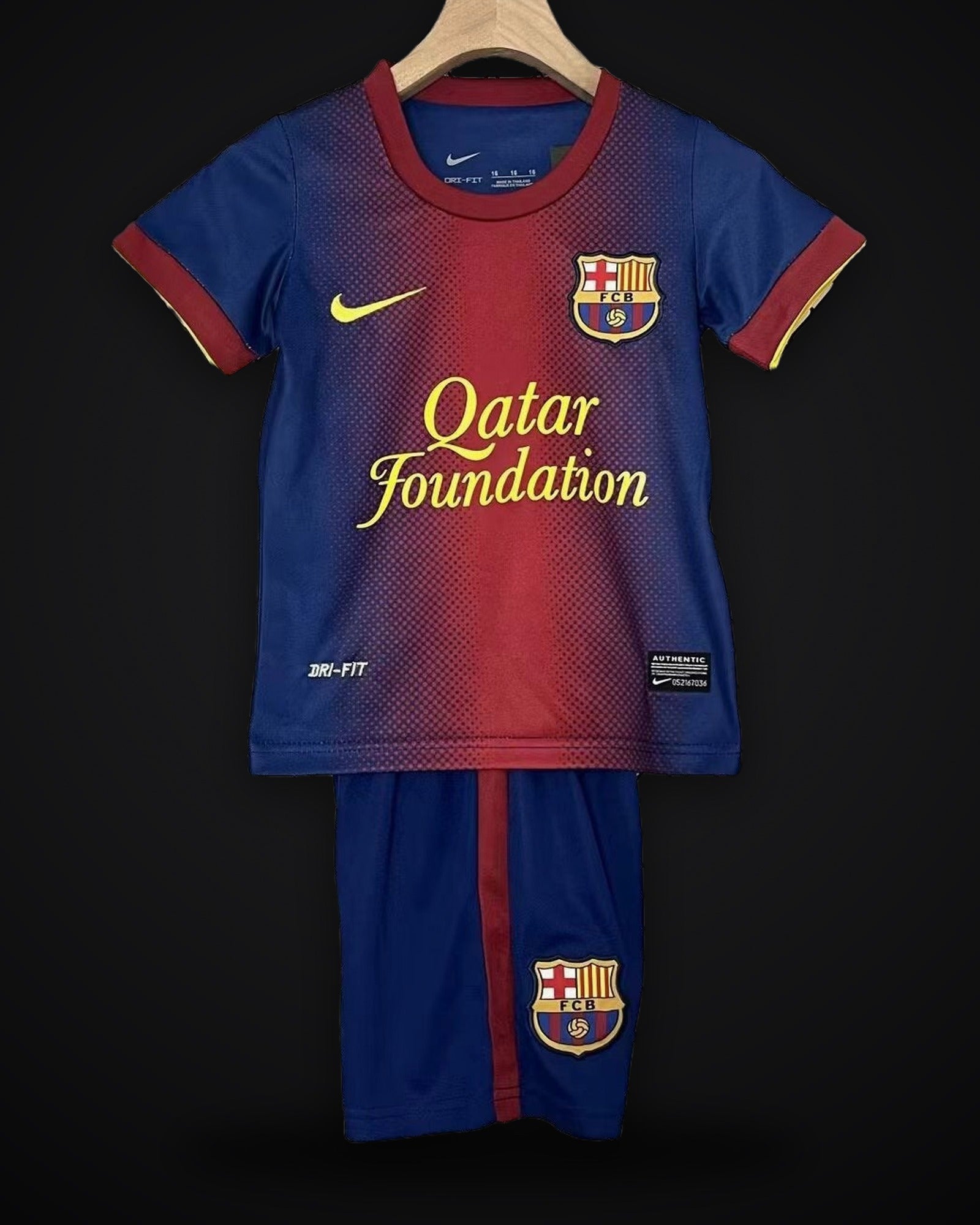 2012/2013 Retro Barcelona Home