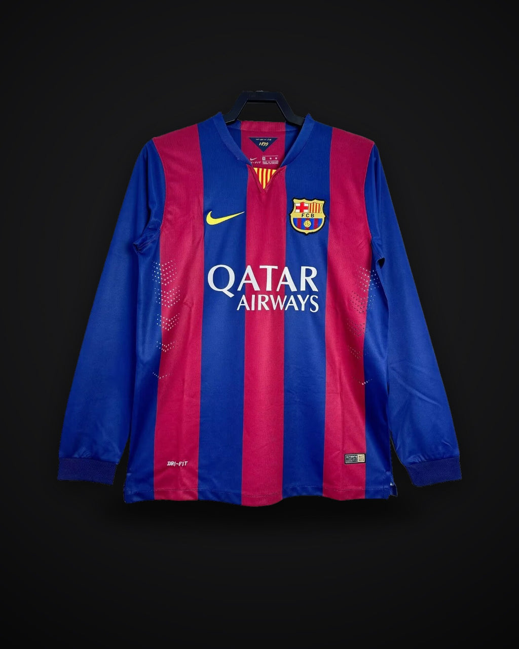 2014/2015 Retro Long Sleeve Barcelona