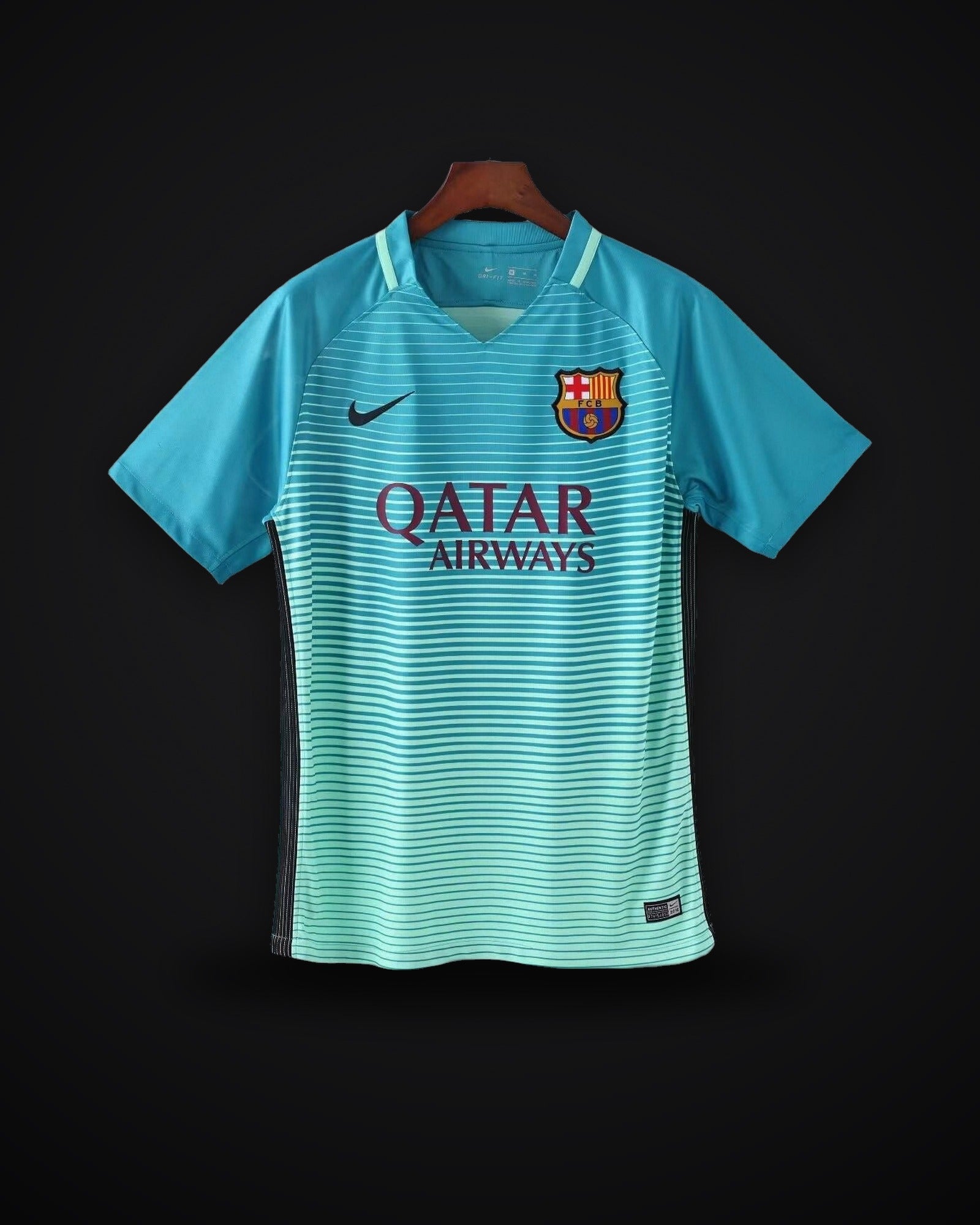 2016/2017 Retro Barcelona Second Away
