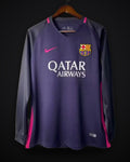 2016/2017 Retro Long Sleeve Barcelona Away