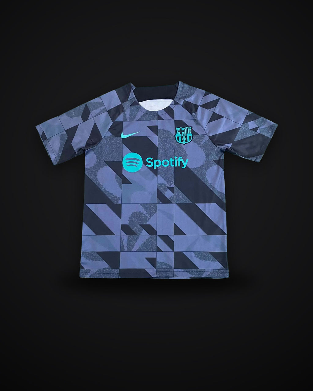 2023/2024 Barcelona Training Wear Gray Jersey