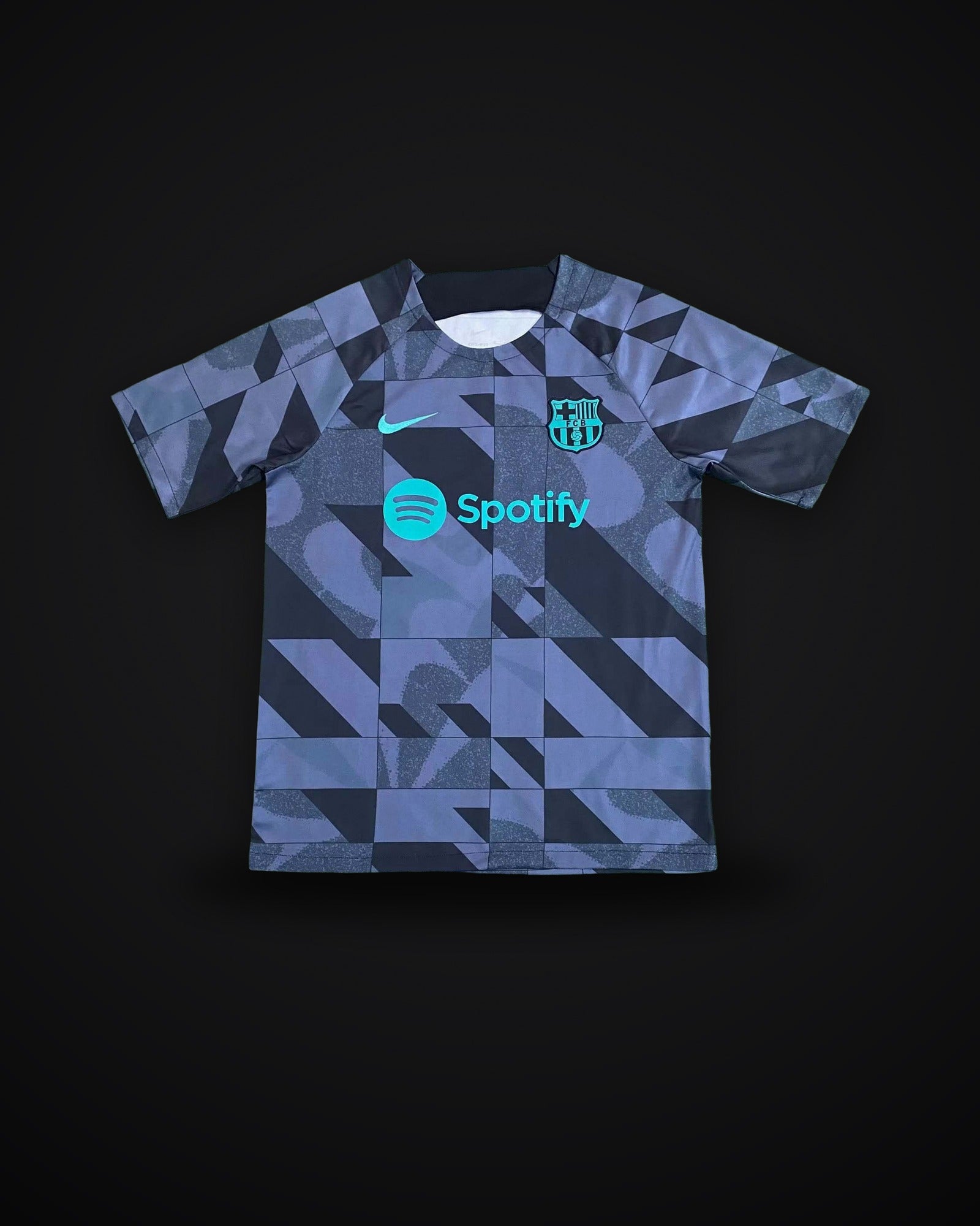 2023/2024 Barcelona Training Wear Gray Jersey