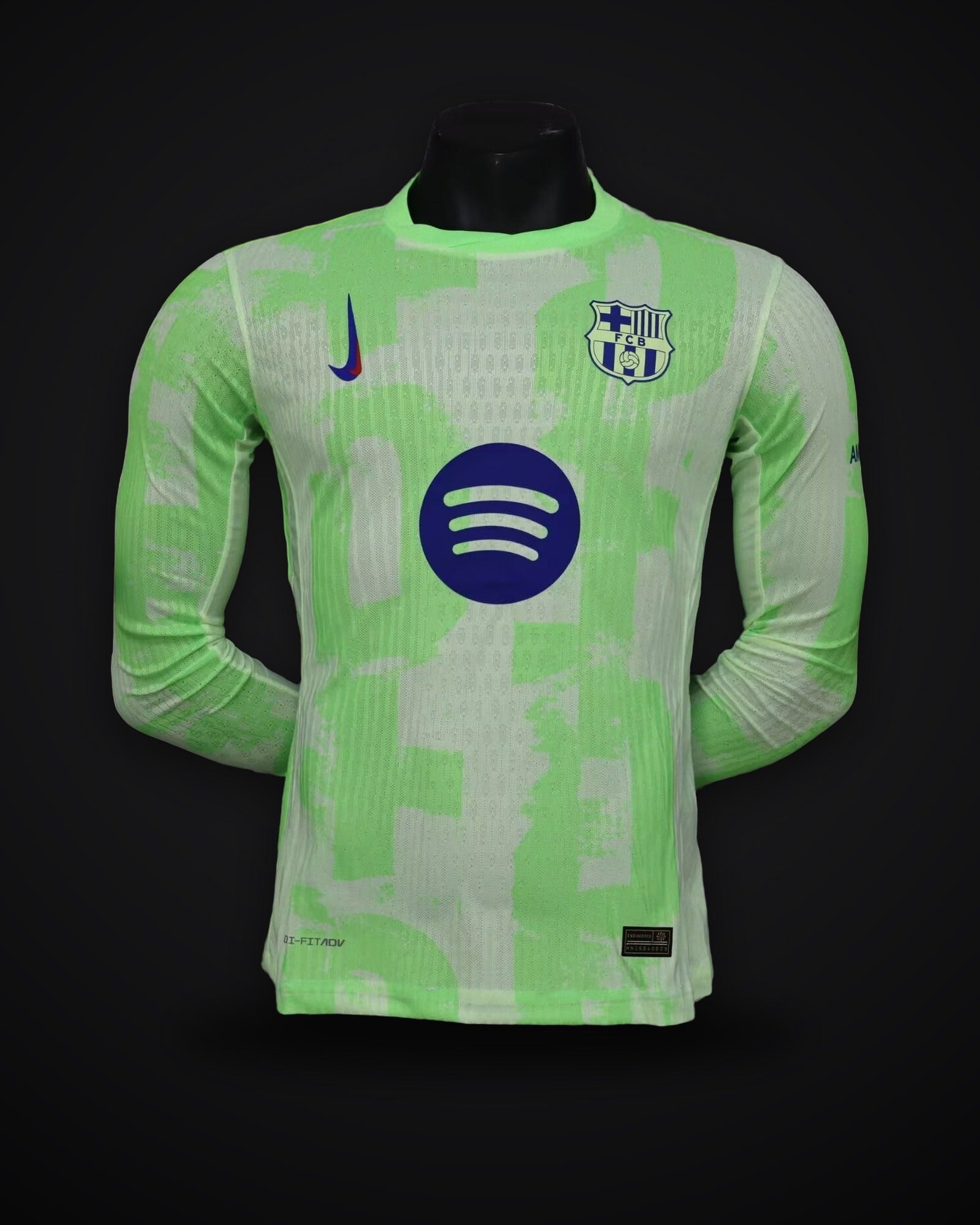 2024/2025 Long Sleeve Player Version Barcelona Third Away(Cool Play)