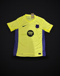 2025/2026 Barcelona Away Yellow