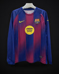 2025/2026 Long Sleeve Barcelona Home
