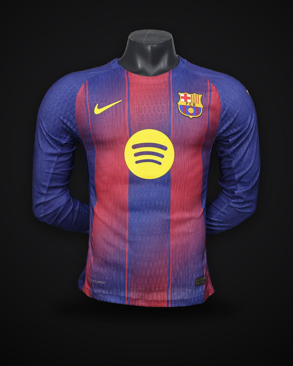 2025/2026 Long Sleeve Player Version Barcelona Home