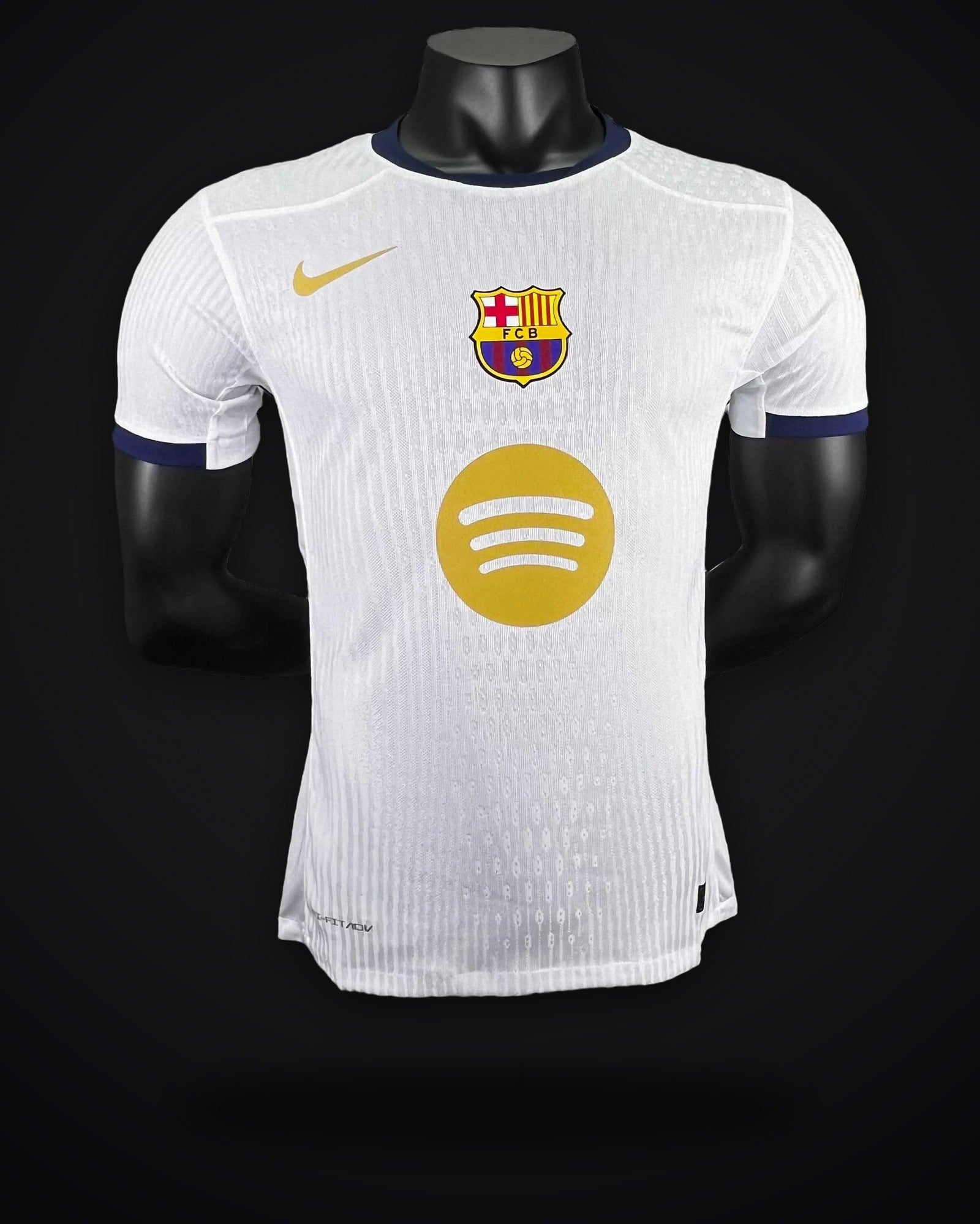 2025/2026 Player Version Barcelona White Coldplay