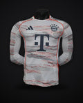 2025-2026 Long Sleeves Bayern Munich Away Player Version