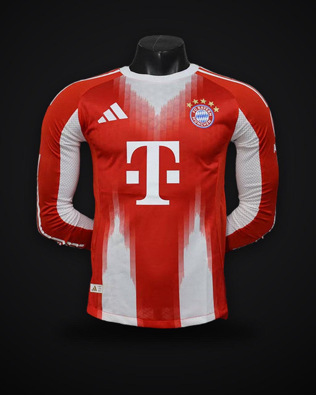 2025-2026 Long Sleeves Player Version Bayern Munich Home