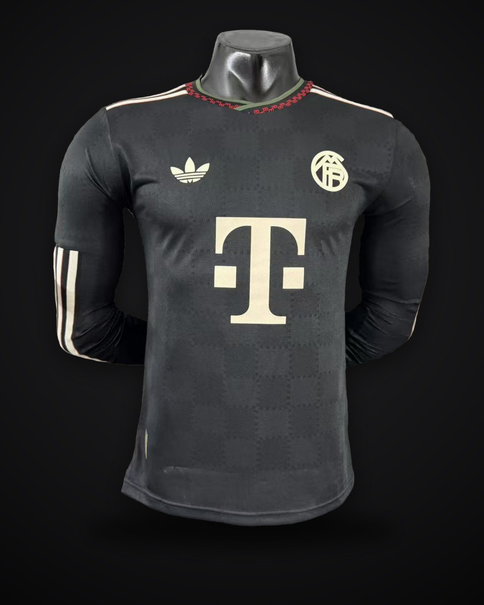 2025/2026 Long Sleeves  Player Version Bayern Munich Third Away