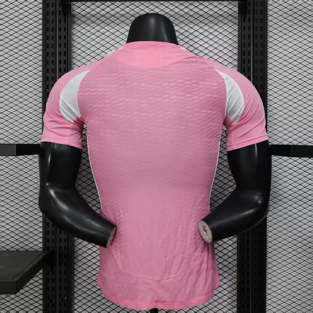 2025/2026 Player Version Argentina Training Clothes Pink Jersey