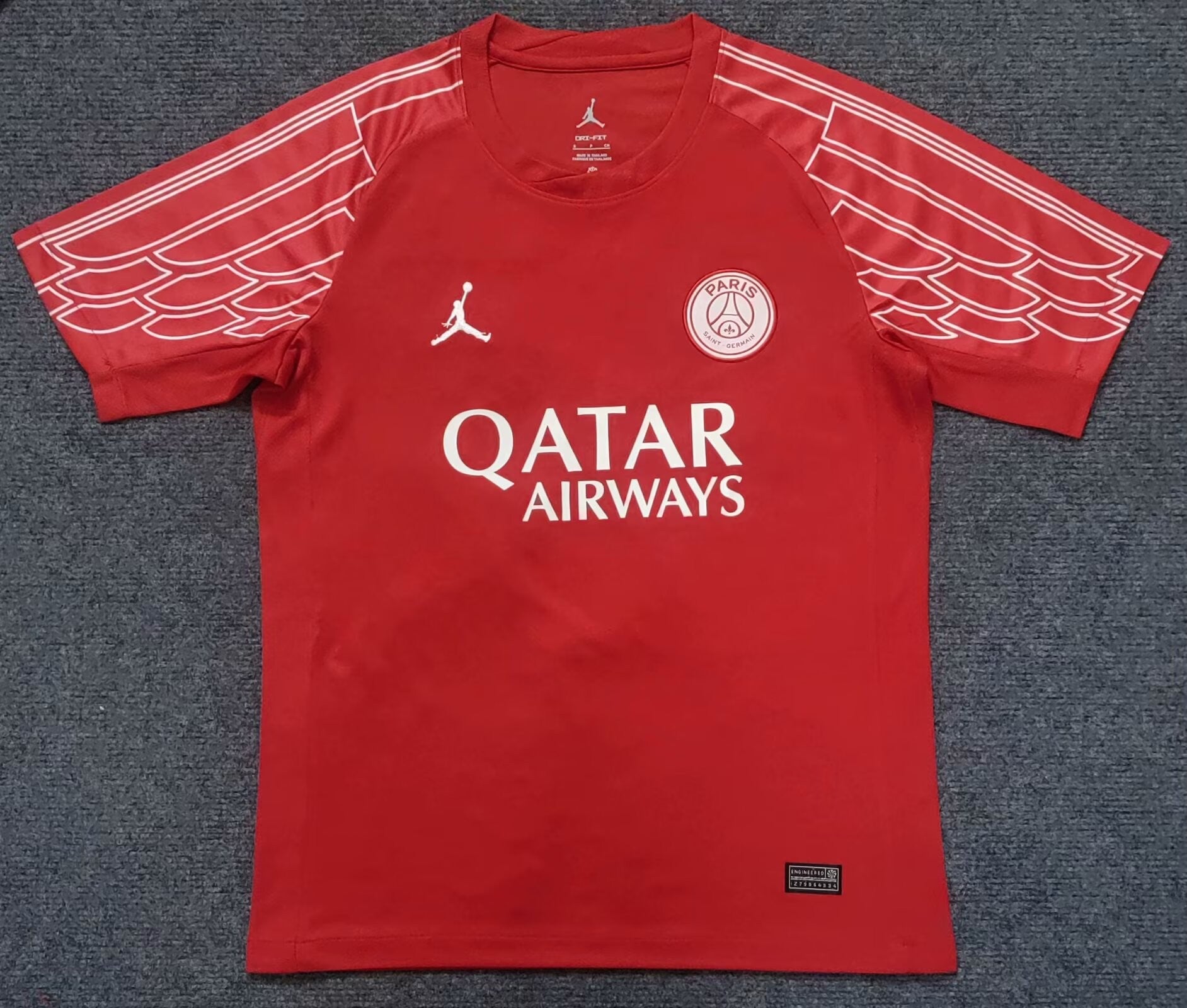 2025/2026 Psg Paris Saint-Germain Fourth Away Red