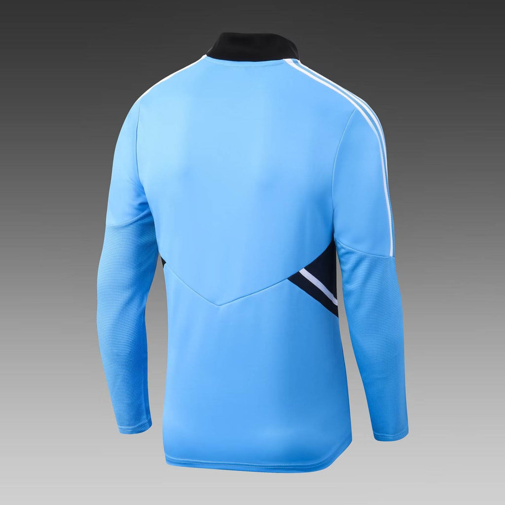 2022/2023 Feyenoord Rotterdam Half-Pull Training Suit Blue