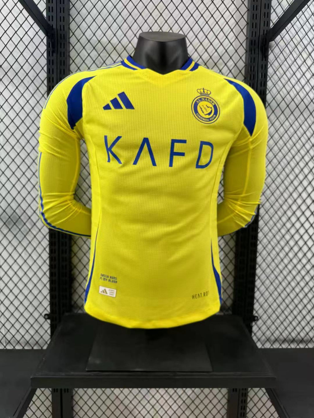 2024/2025 Player Version Al-Nassr Home Long Sleeve