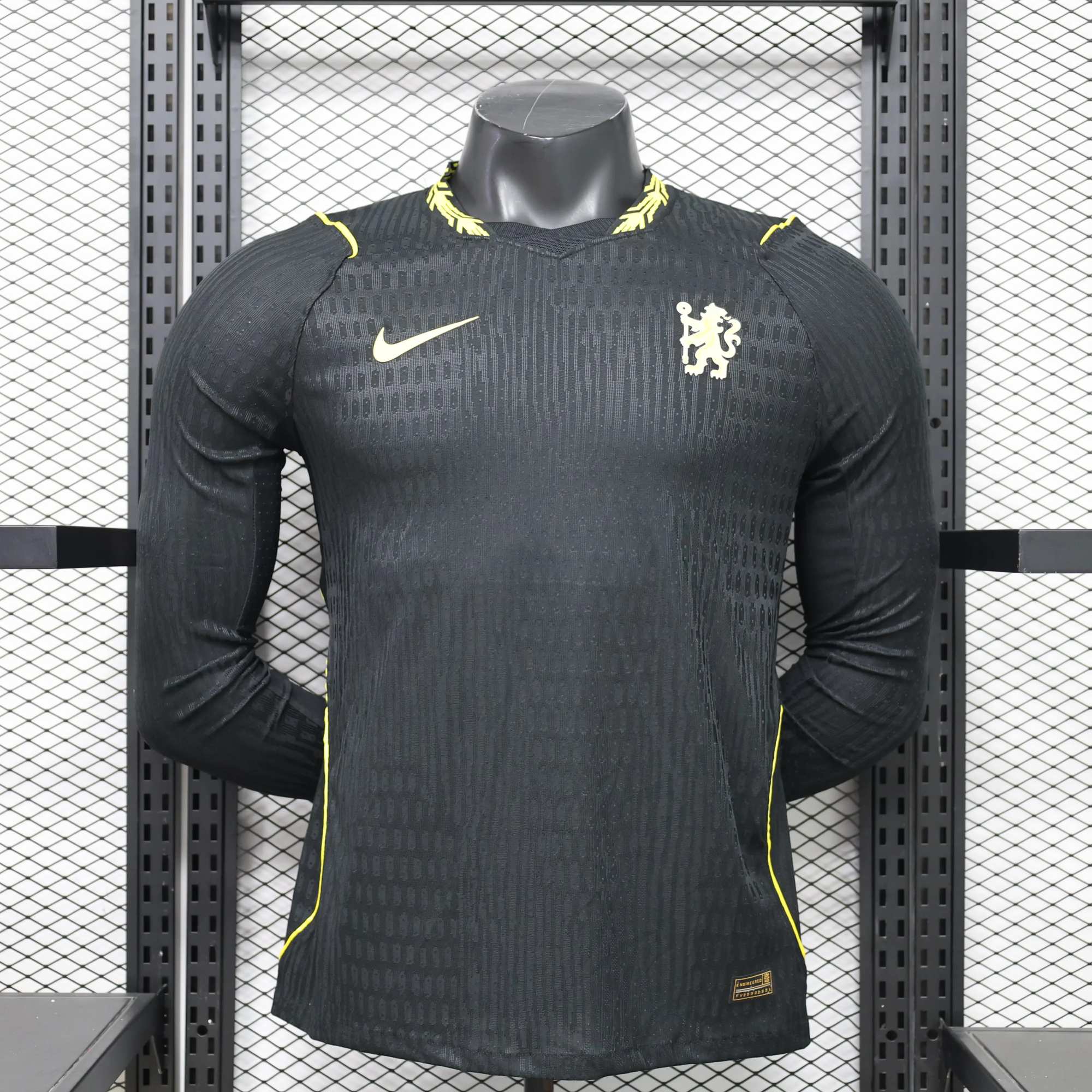 2026/2027 Long Sleeve Player Version Chelsea Away Football Shirt 1:1 Thai Quality