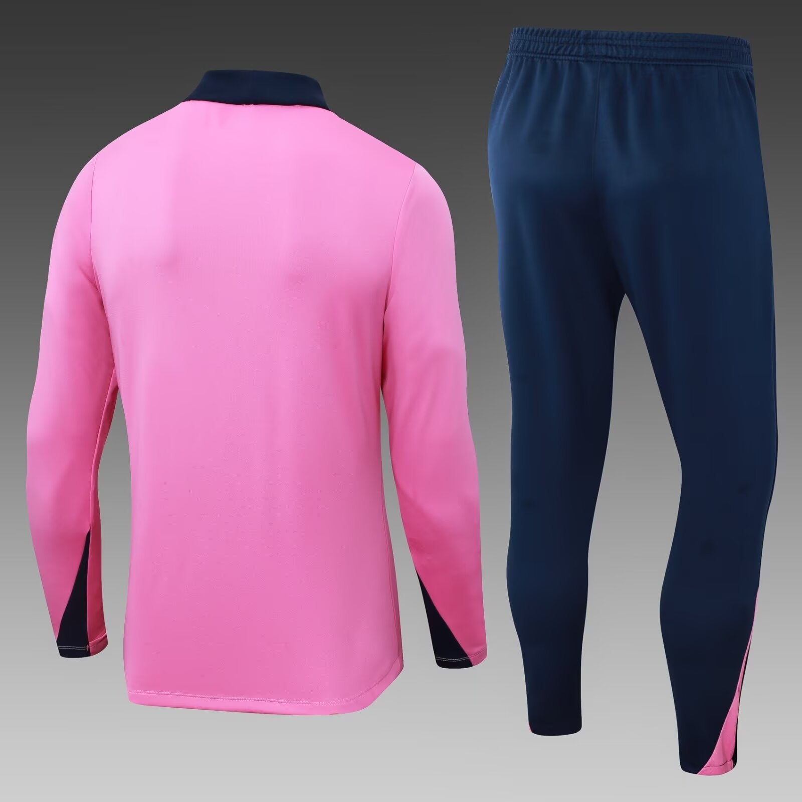 2024/2025 Atletico Madrid Half-Pull Training Suit Pink Jersey