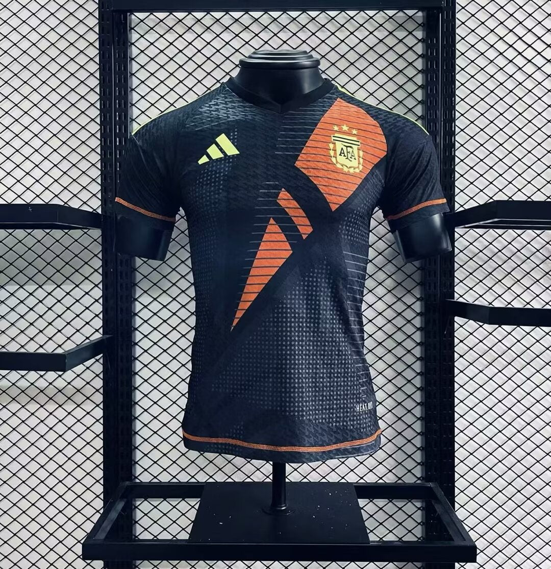 2024-2025 Player Version Argentina Goalkeeper Jersey