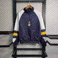 2023 Real Madrid CasuaI Windbreaker(Navy-blue)