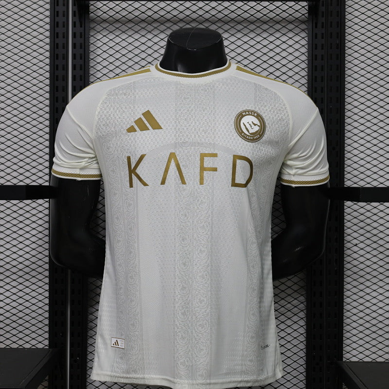 2026/2027 Player Version Al-Nassr Away（Ad-supported version）Football Shirt 1:1 Thai Quality topjersey
