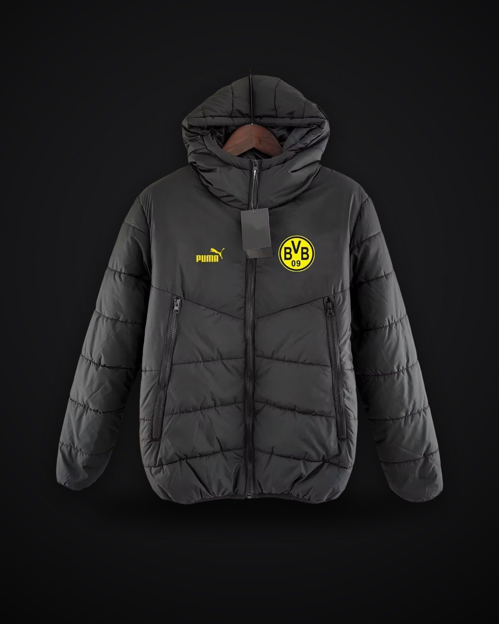 2024/2025 Dortmund Black Soccer Cotton jacket