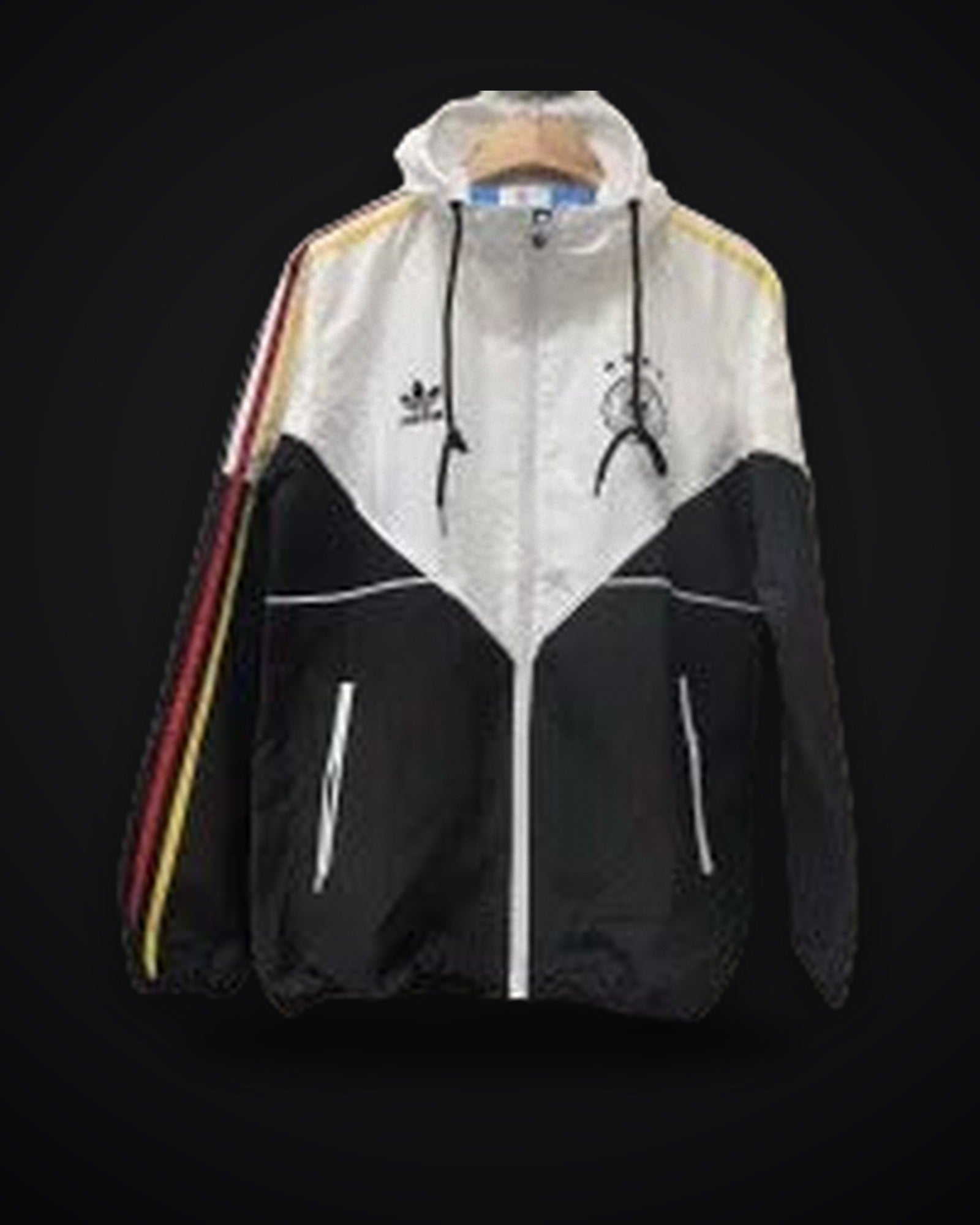 2024/2025 Dortmund White-Black Windbreaker