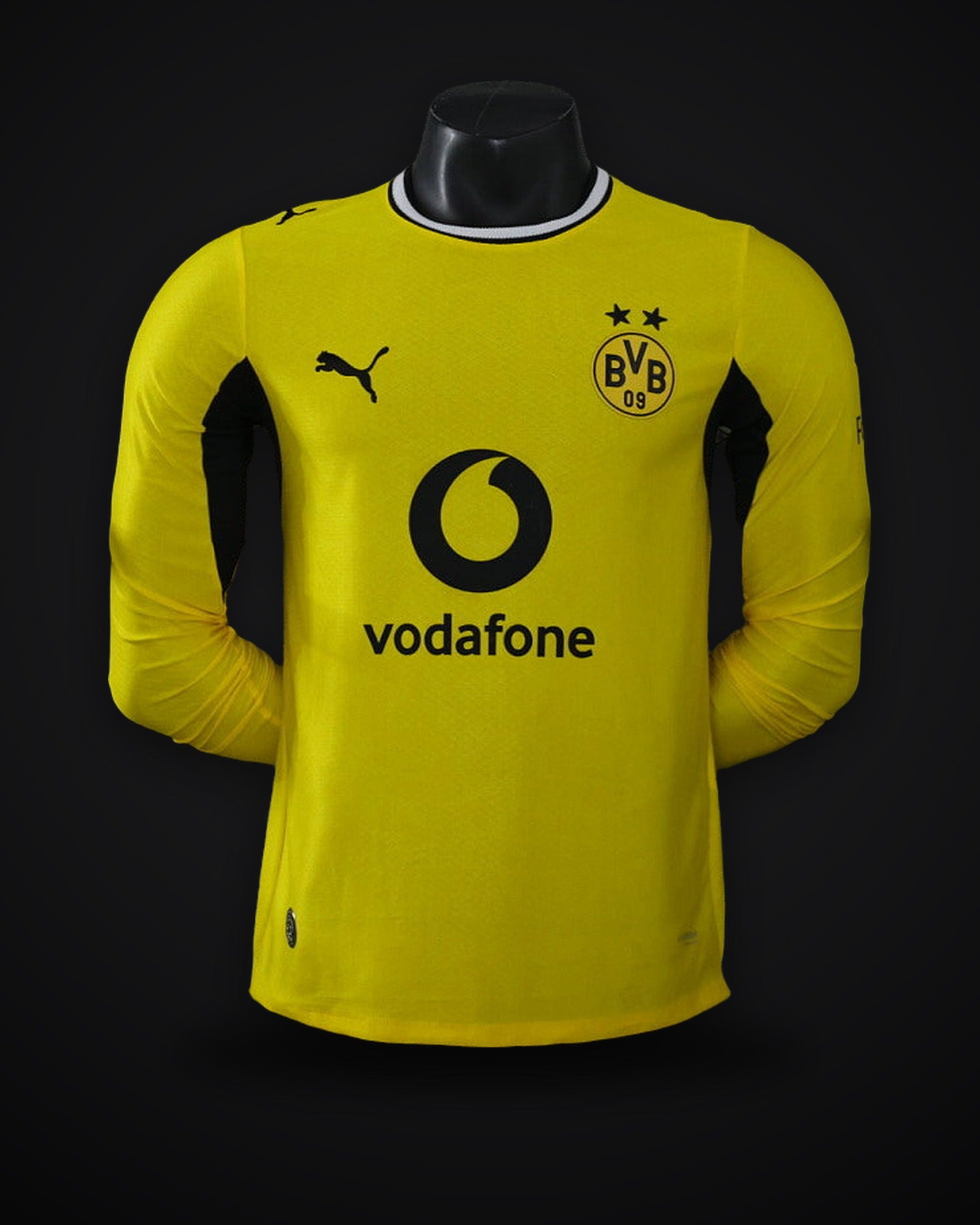 2026/2027 Long Sleeve Player Version Dortmund Home Football Shirt 1:1 Thai Quality topjersey