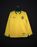 2006 Retro Long Sleeve Brazil Home