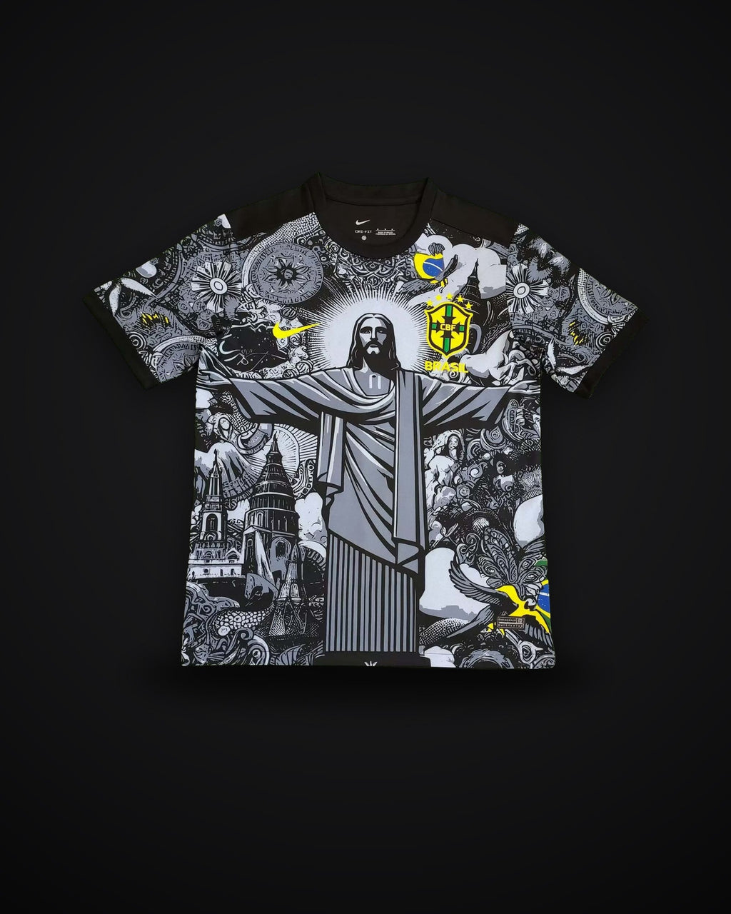 2024-2025 Brazil Special Edition Jesus Black Gray