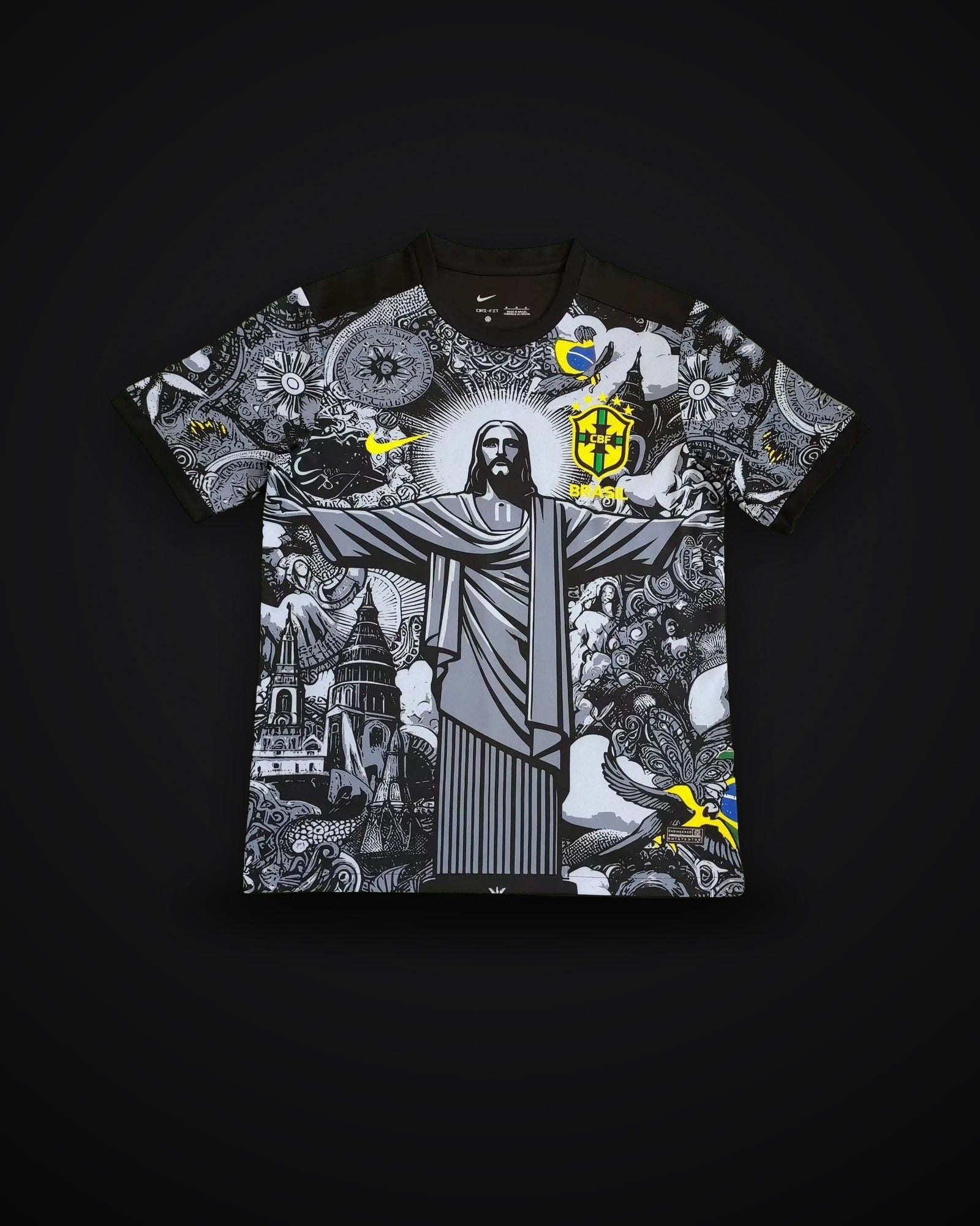 2024-2025 Brazil Special Edition Jesus Black Gray