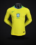 2025/2026 Long sleeves Player Version Brazil Home