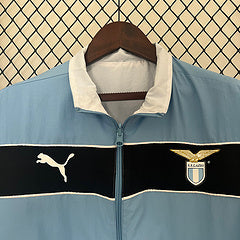 2024-2025 Lazio Reversible Windbreaker Blue-White