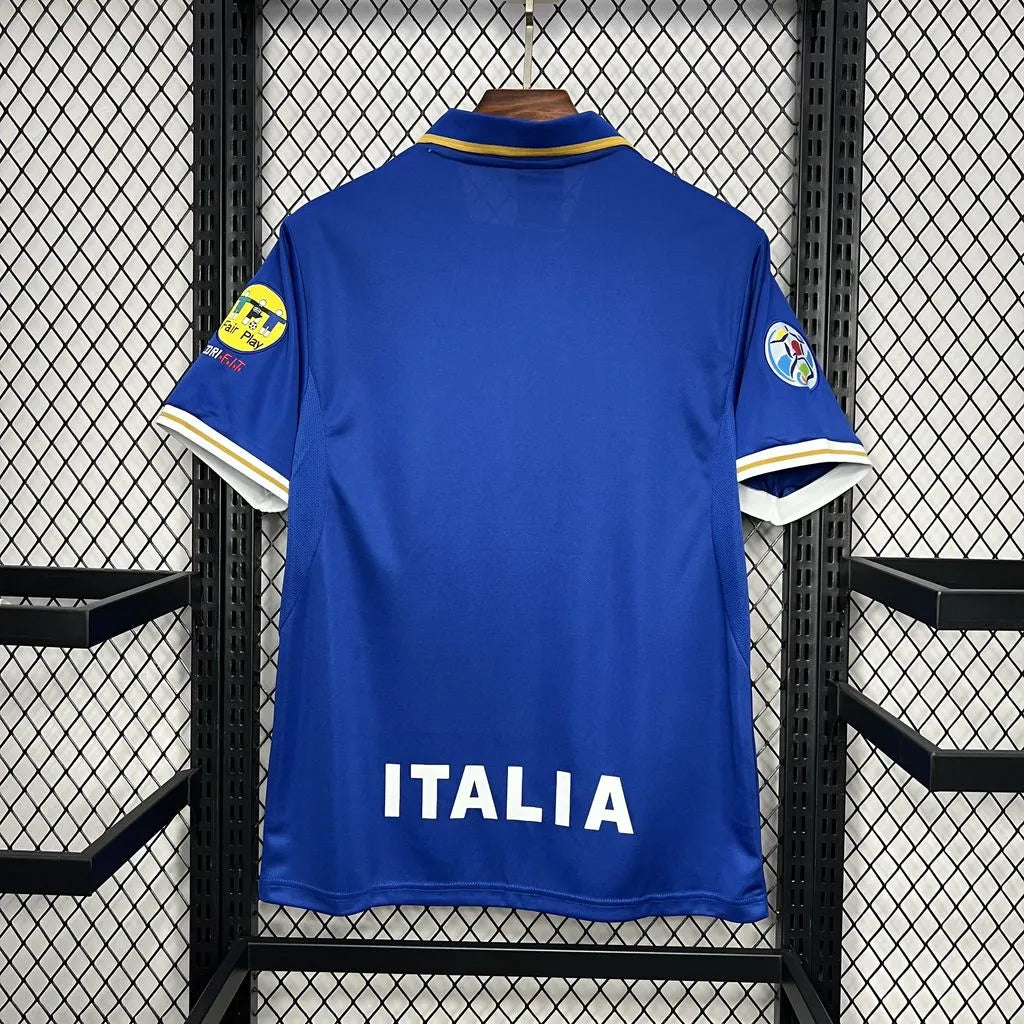 1996 Retro Italy Home Soccer Shirt
