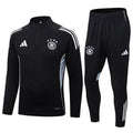 2025/2026 Germany Half-Pull Training Suit Black Jersey Set