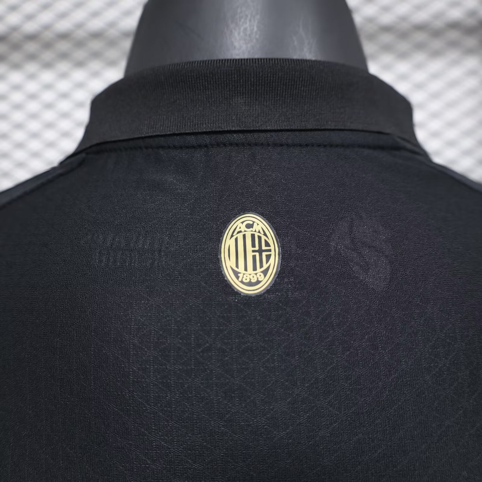 2025/2026 Long Sleeve Player Version AC Milan Black 125th Anniversary Edition