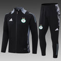 2024 Algeria Long Zipped Jacket Black