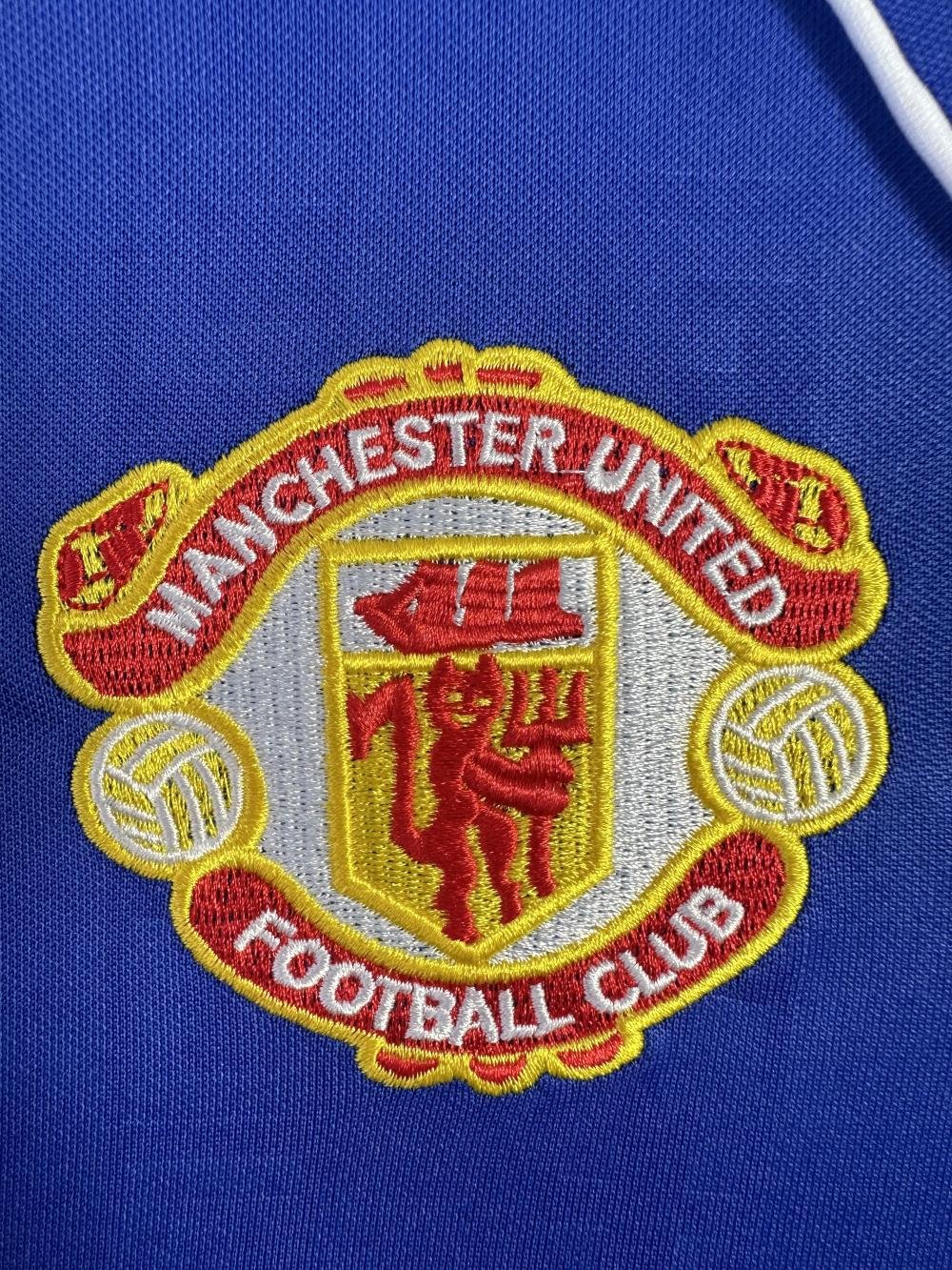 1988-1990 Retro Long Sleeve Manchester United Third Away