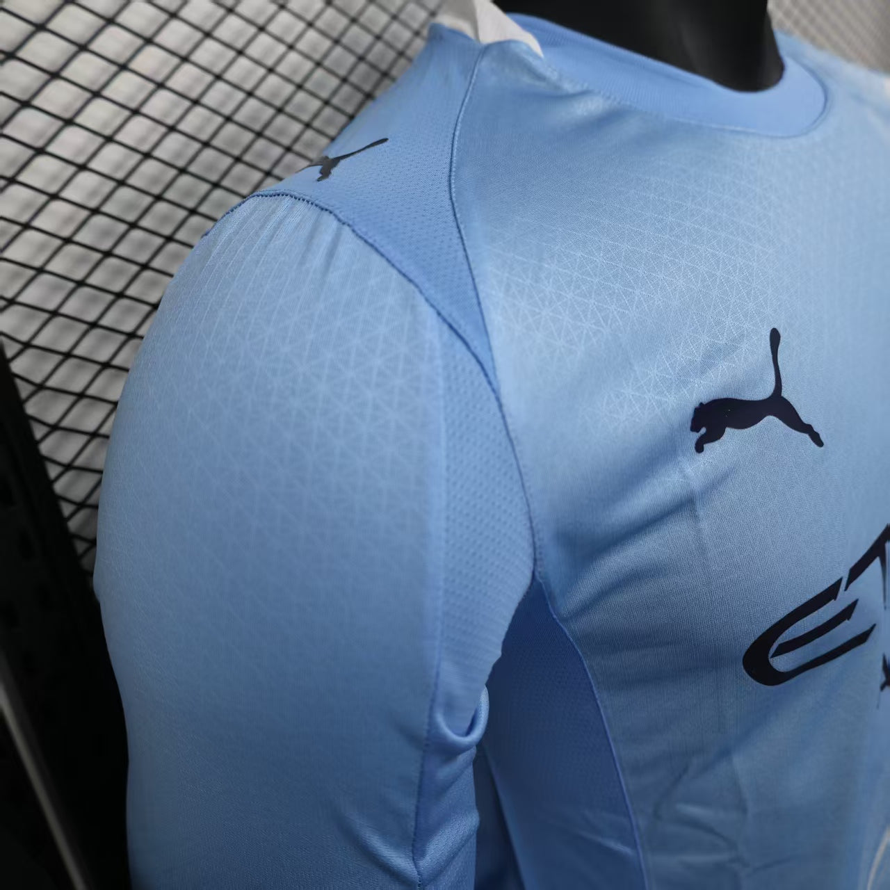 2025/2026 Long Sleeve Player Version Manchester City Home