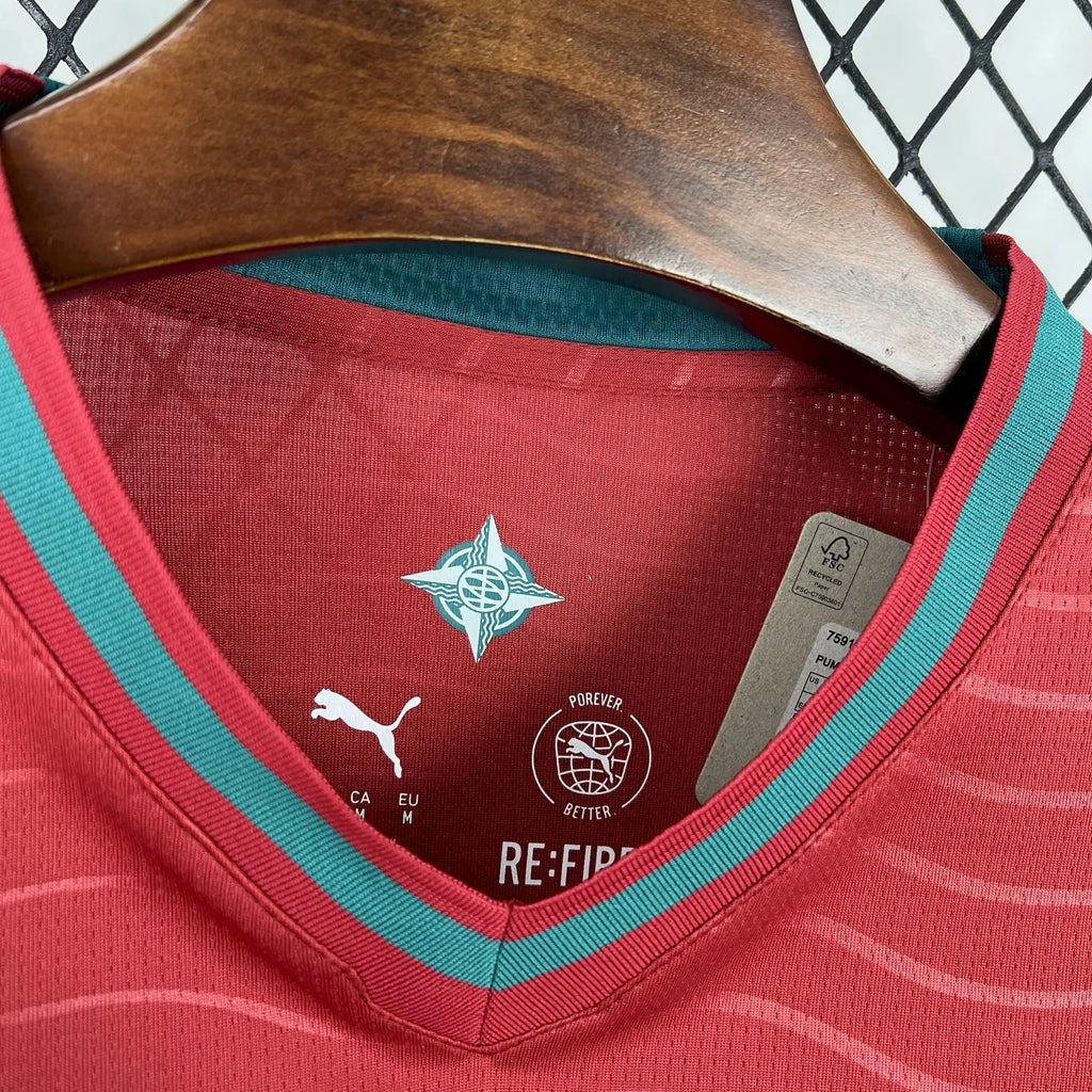 2026 Long Sleeves Portugal Home Football Jersey 1:1 Thai Quality topjersey