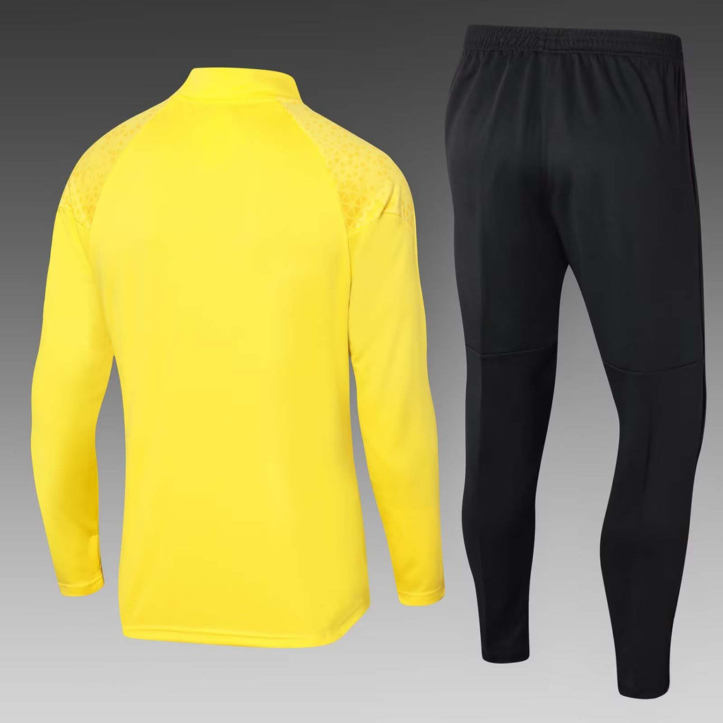 2023/2024 Dortmund Half-Pull Training Suit Yellow