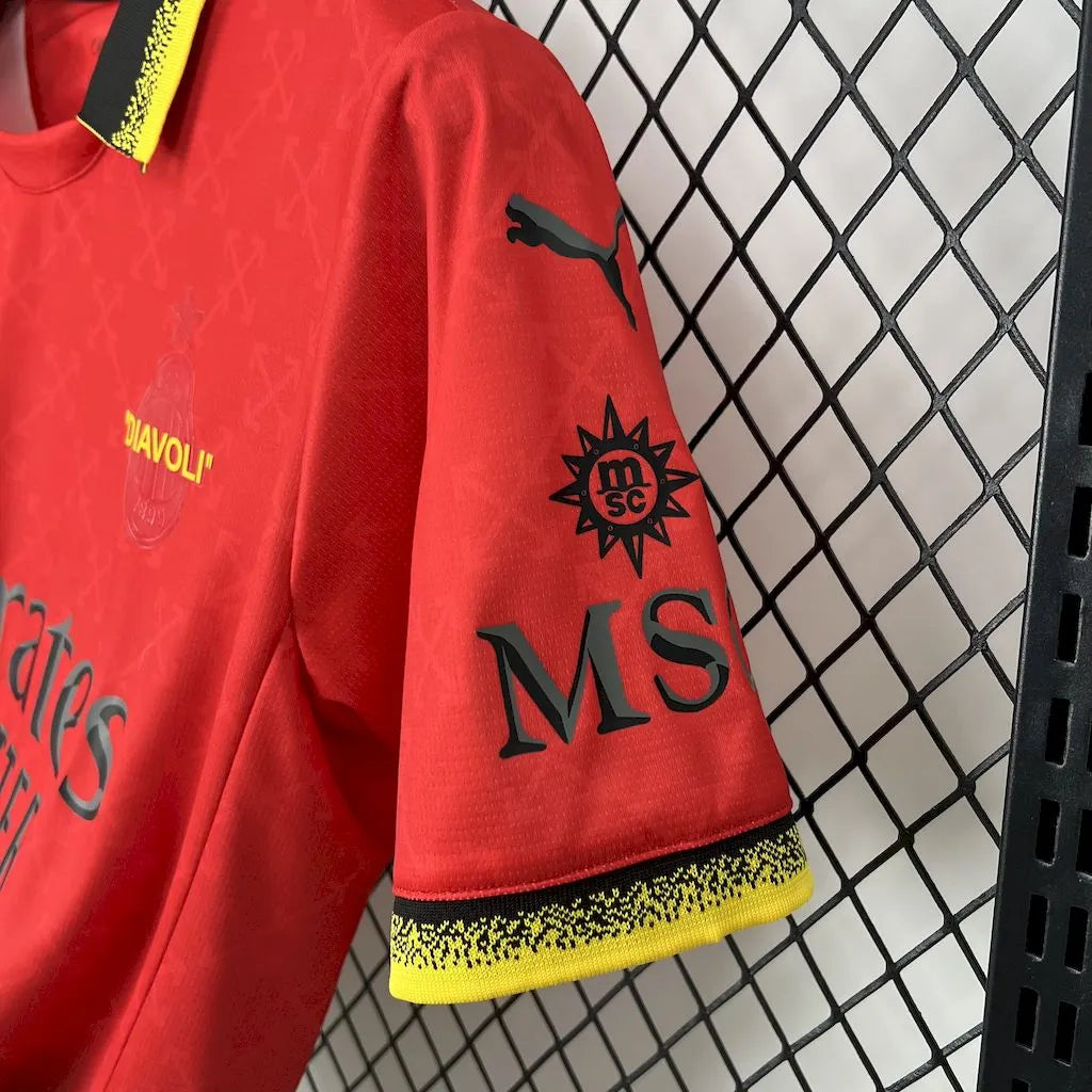 2025/2026 AC Milan Co-Branded Edition Red