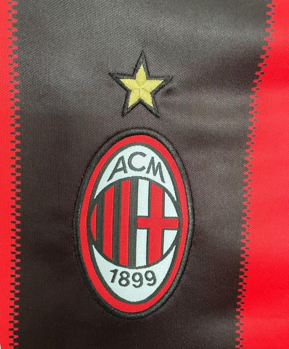 2010-2011 Retro AC Milan Home