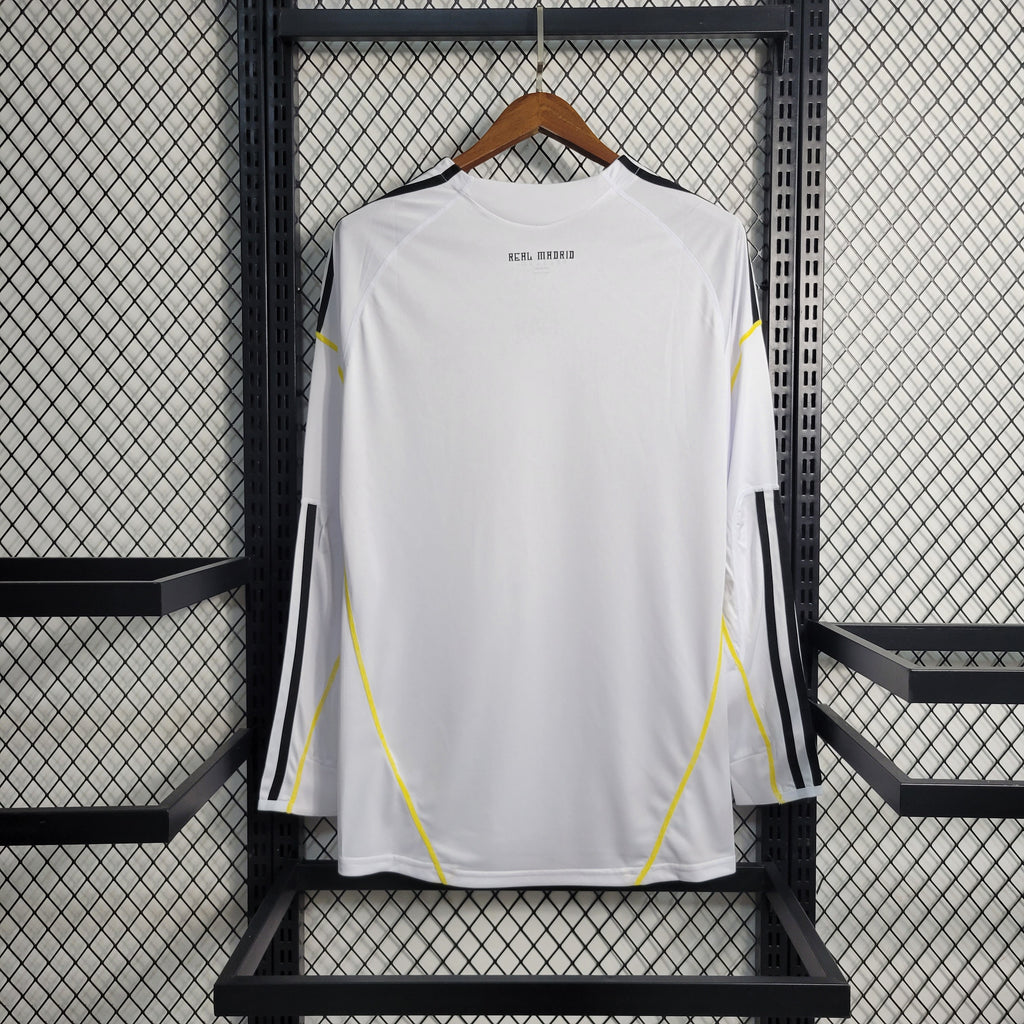 2009/2010 Retro Long Sleeve Real Madrid Home