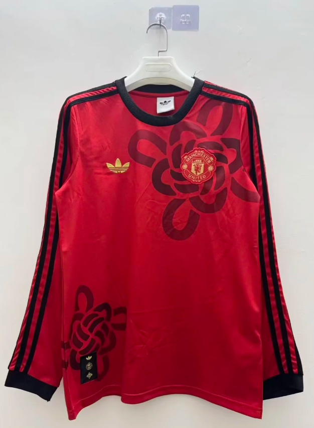 2026/2027 Long Sleeves Manchester United Special Edition Football Jersey 1:1 Thai Quality topjersey