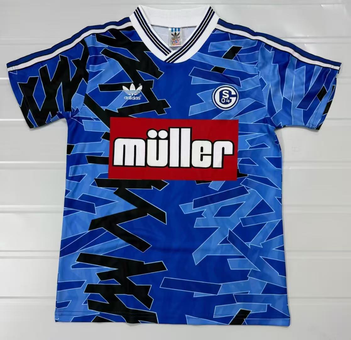1993/1994 Retro Schalke 04 Home