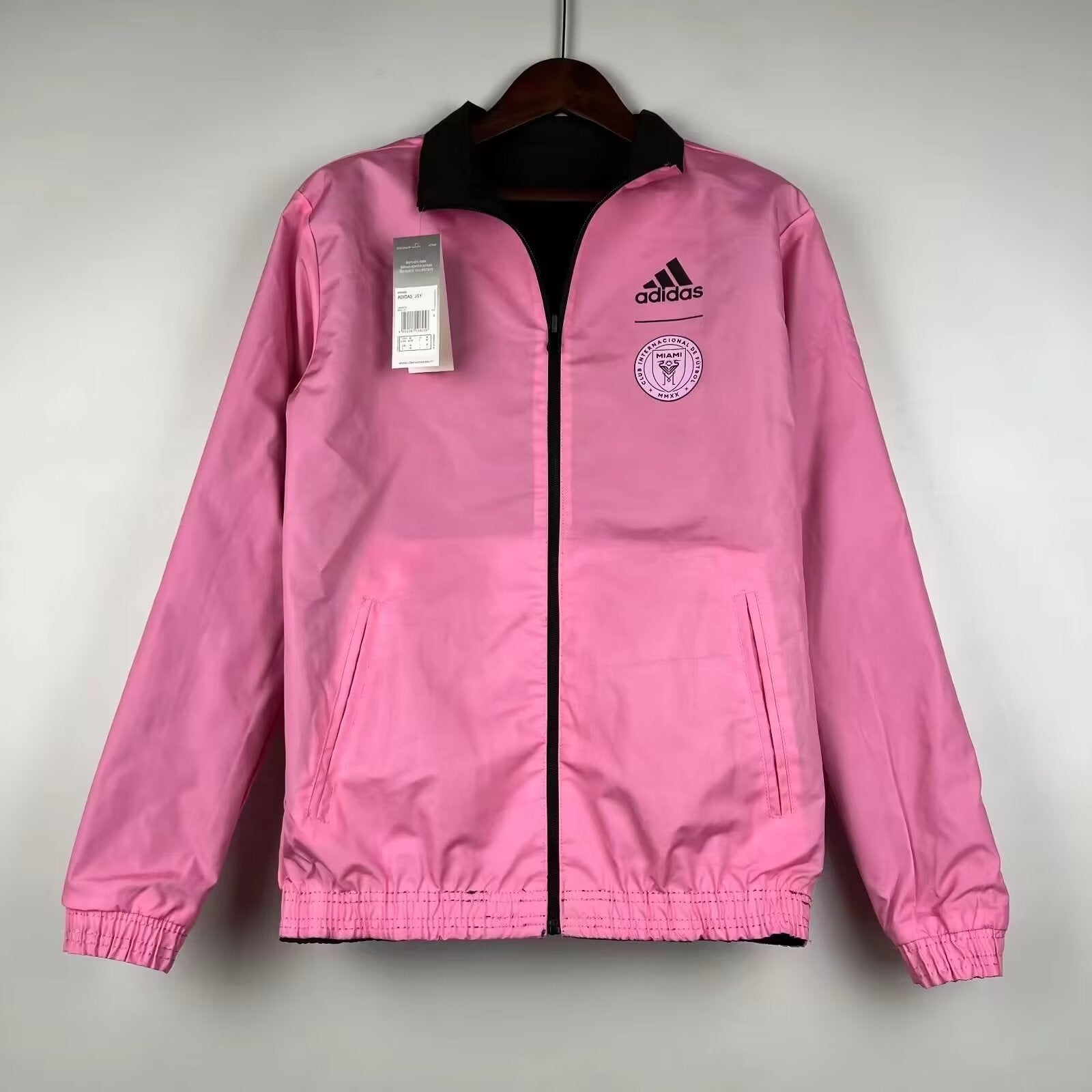 2024/2025 Inter Miami Reversible Windbreaker Black-Pink