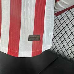 2025/2026 Player Version Atletico Madrid Home Long Sleeve