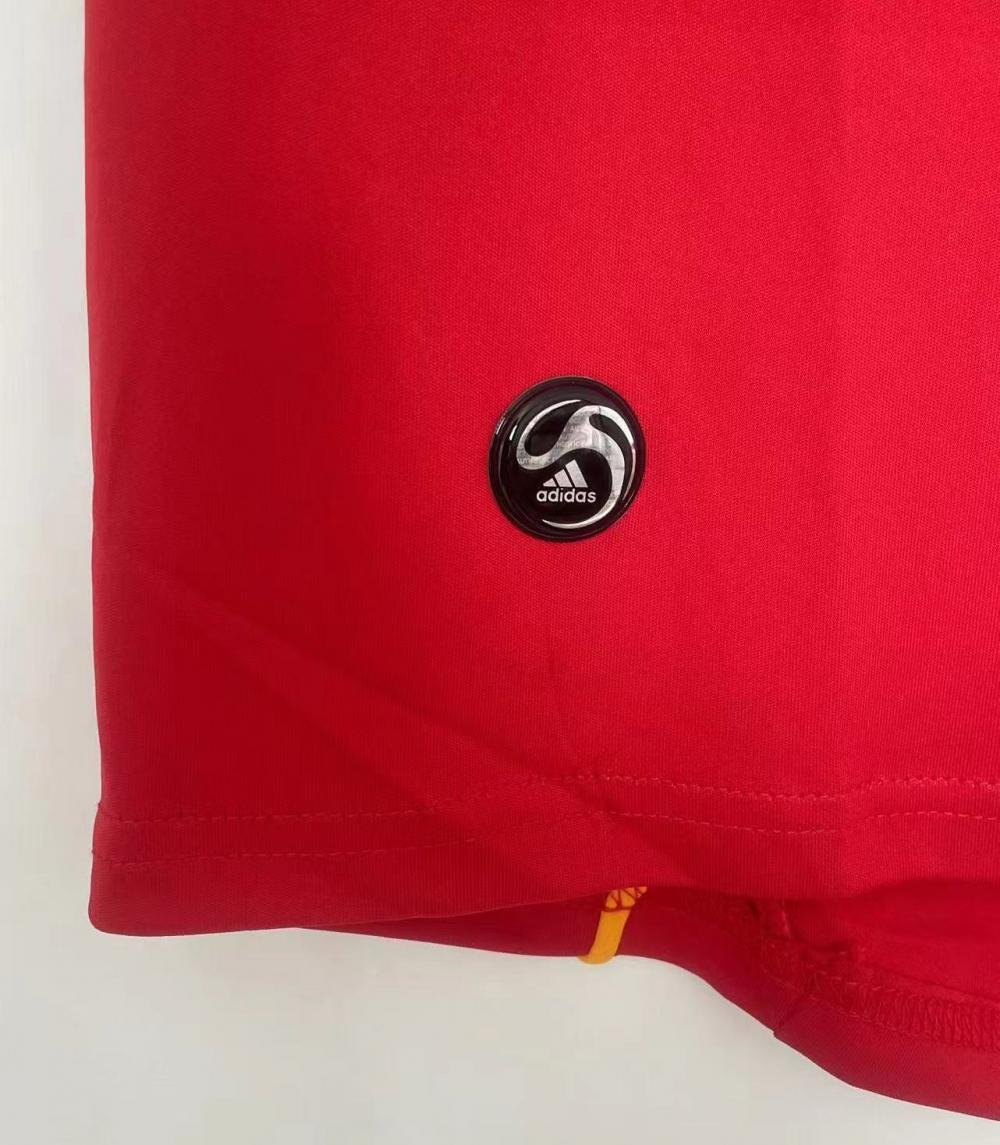 2008 Retro Spain Home Soccer Shirt